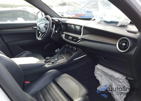 2018 Alfa Romeo Stelvio Ti Sport Awd from USA, damaged, VIN ZASFAKNN2J7B72960